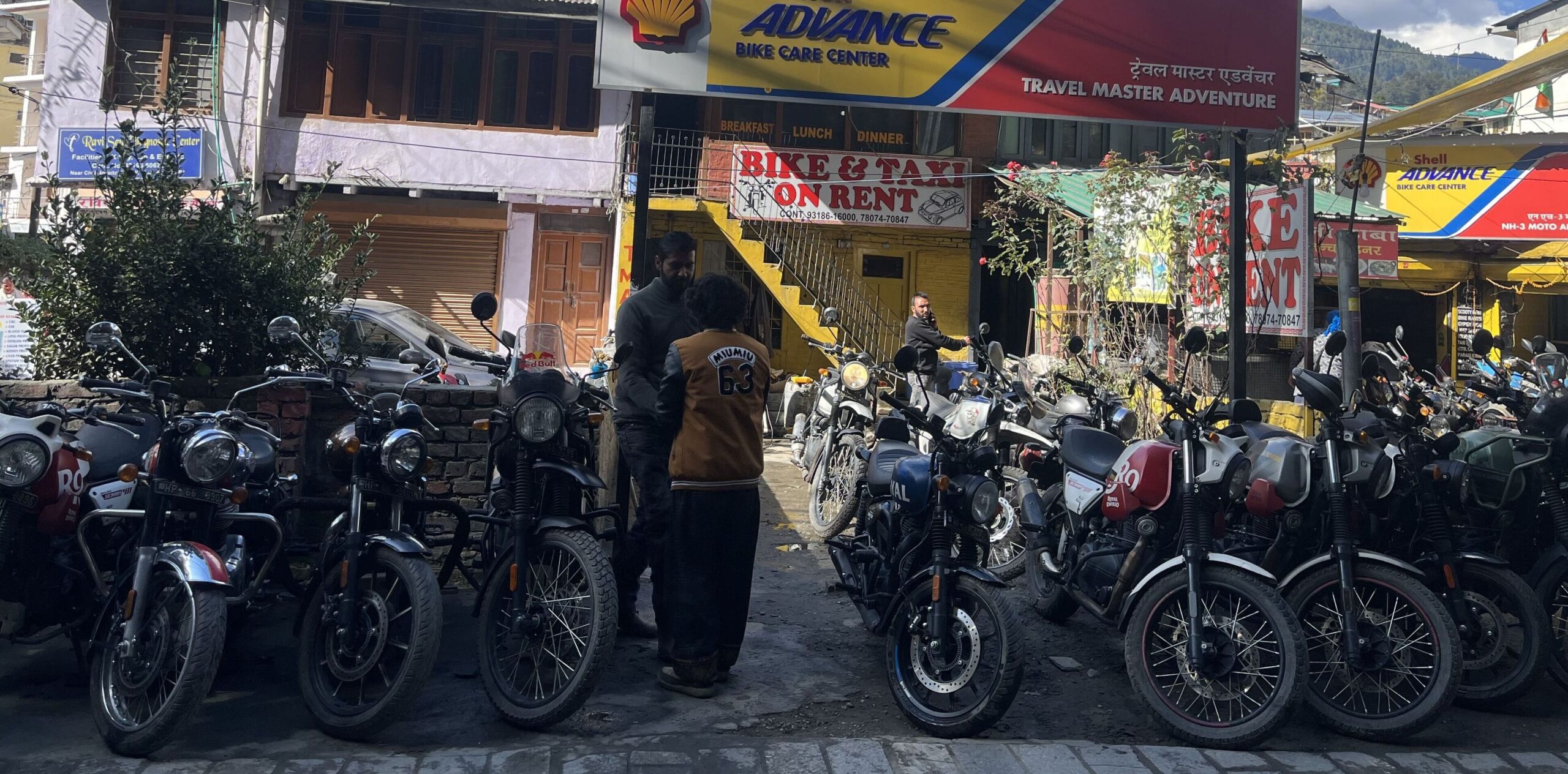 bike on rent in manali