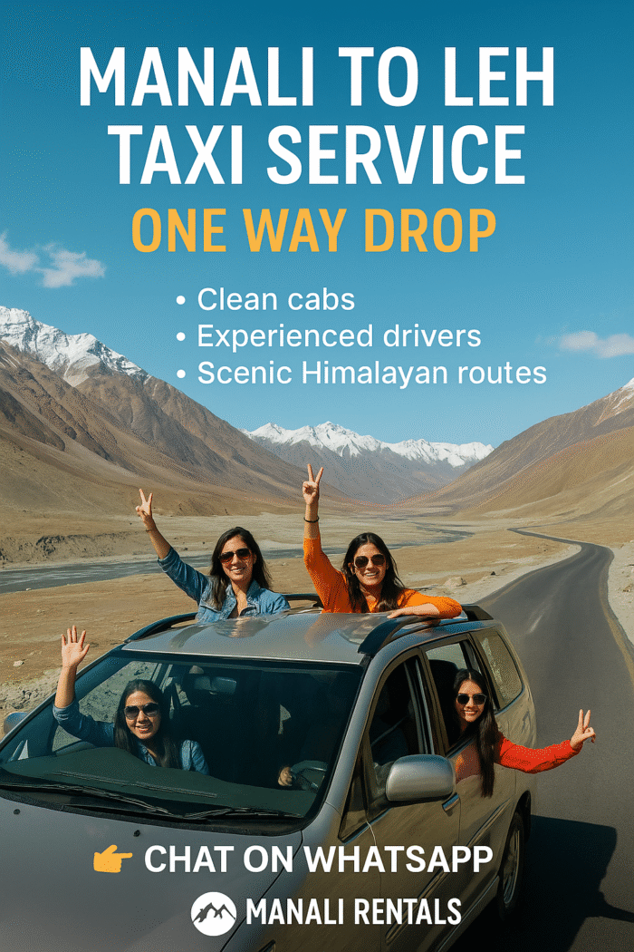 Taxi Service in Manali – Innova Crysta for long Himalayan trips