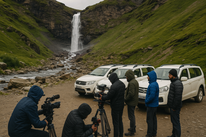 Line Production Company Manali – Atal Tunnel shoot by TMA