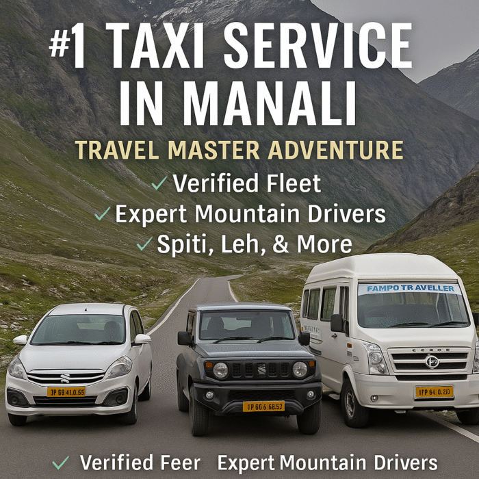 Taxi Service in Manali – Innova Crysta fleet with expert drivers